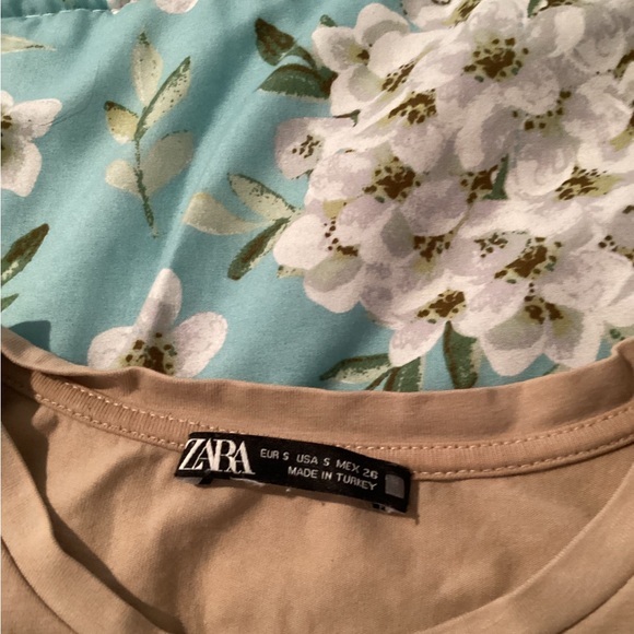 Zara Tan Sleeveless top - Picture 4 of 7